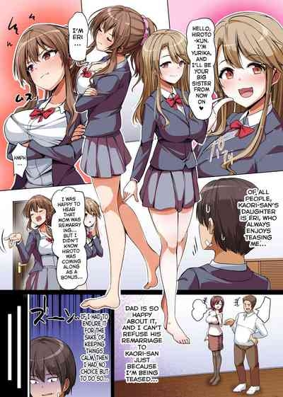 Gishimaidon de Datsu Doutei! Chichioya ga Saikon Shitara Ijimekko ga Gimai ni Natta| Losing My Virginity in a Big Sister-Little Sister Combo! My Bully Became My Stepsister After Dad Remarried ~ "You're mine, so hurry up and make me feel good, alright?!" 8