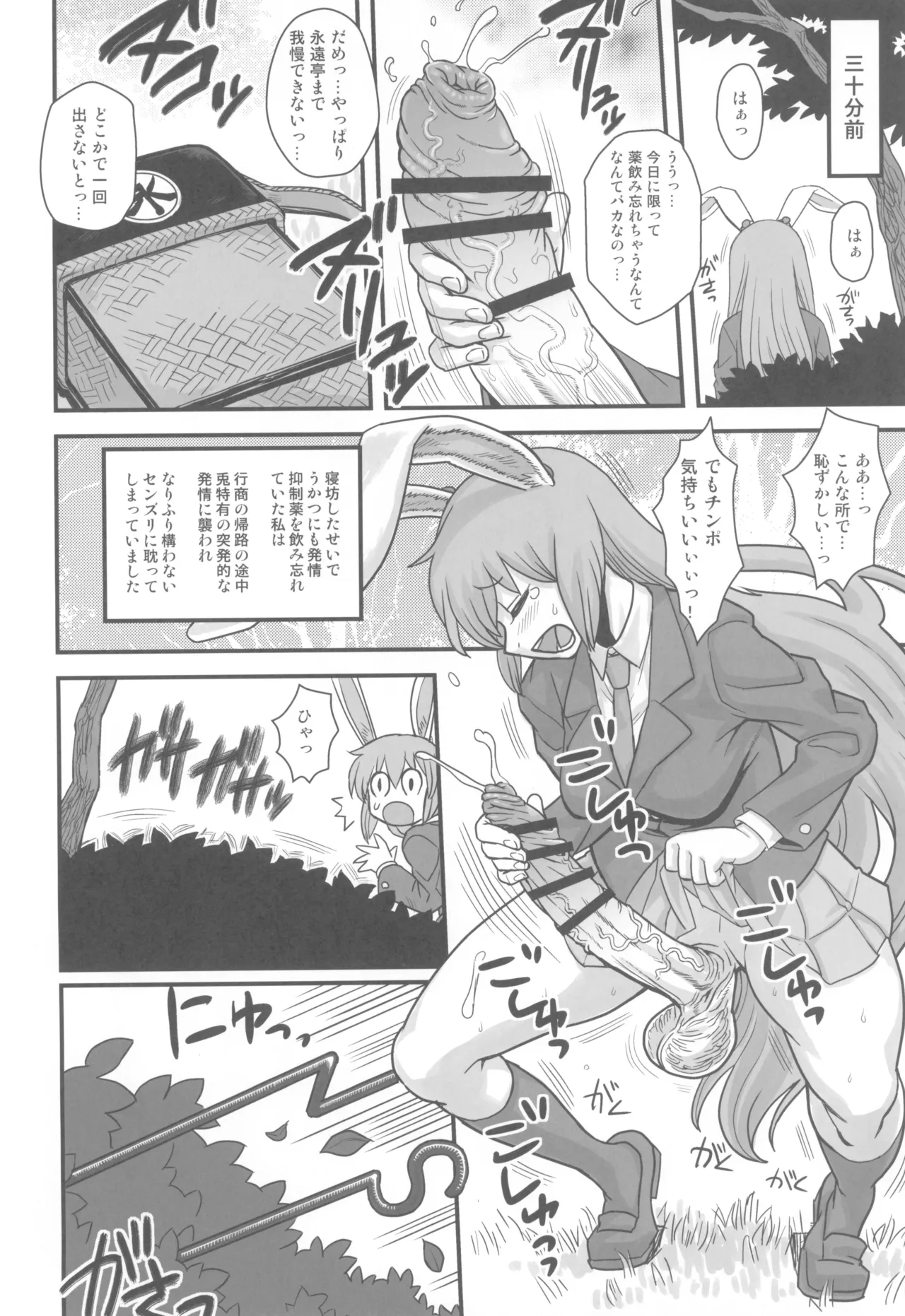 Touhou Soushuuhen Gensoukyou Futanari Ibun - Page 4