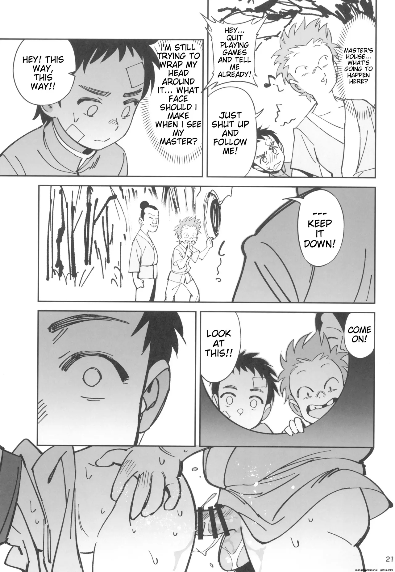 Boku no Shishou ga Kanemochi no Ijimekko ni NTRreta Hanashi - Page 21