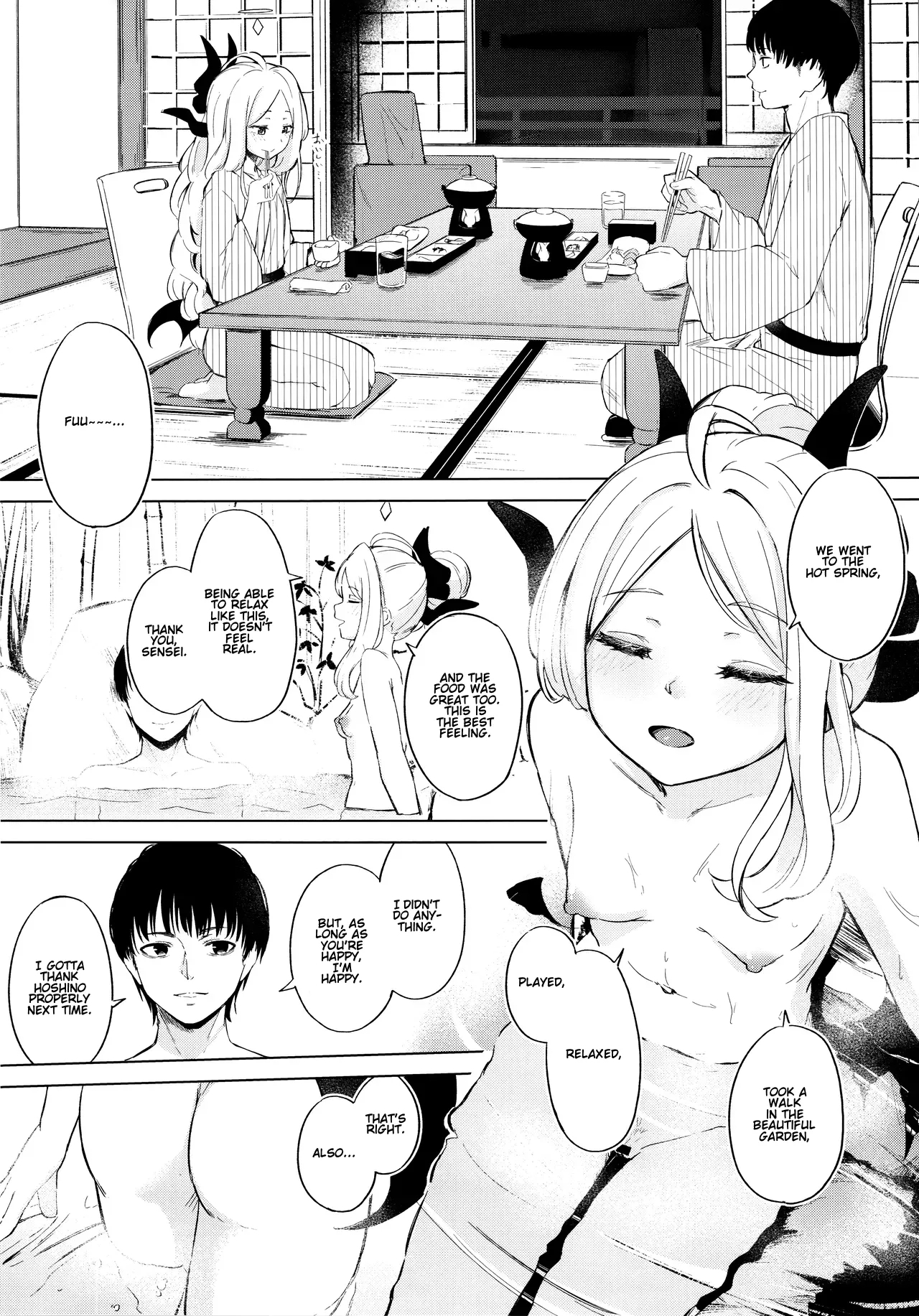 Yukemuri Shimeppori Kojitsu Roten nite Amaenbo Iinchou to | Going to a steamy private outdoor hot spring with a clingy chairwoman - Page 7