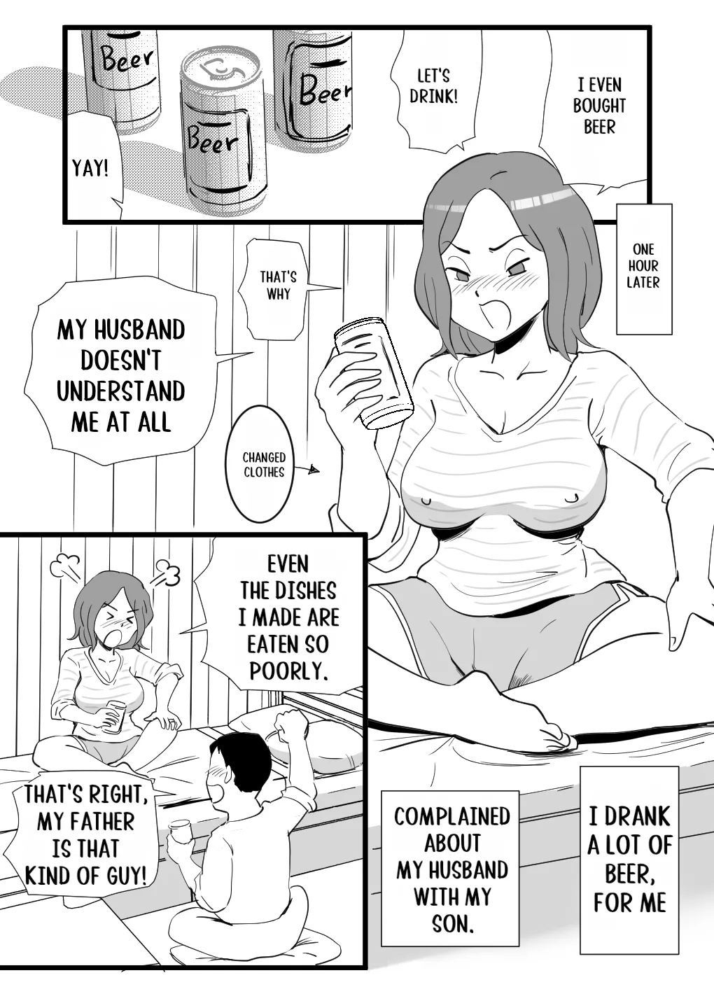 Iede Shitekita Kaa-san no Seiyoku ga Sugokatta - Page 8