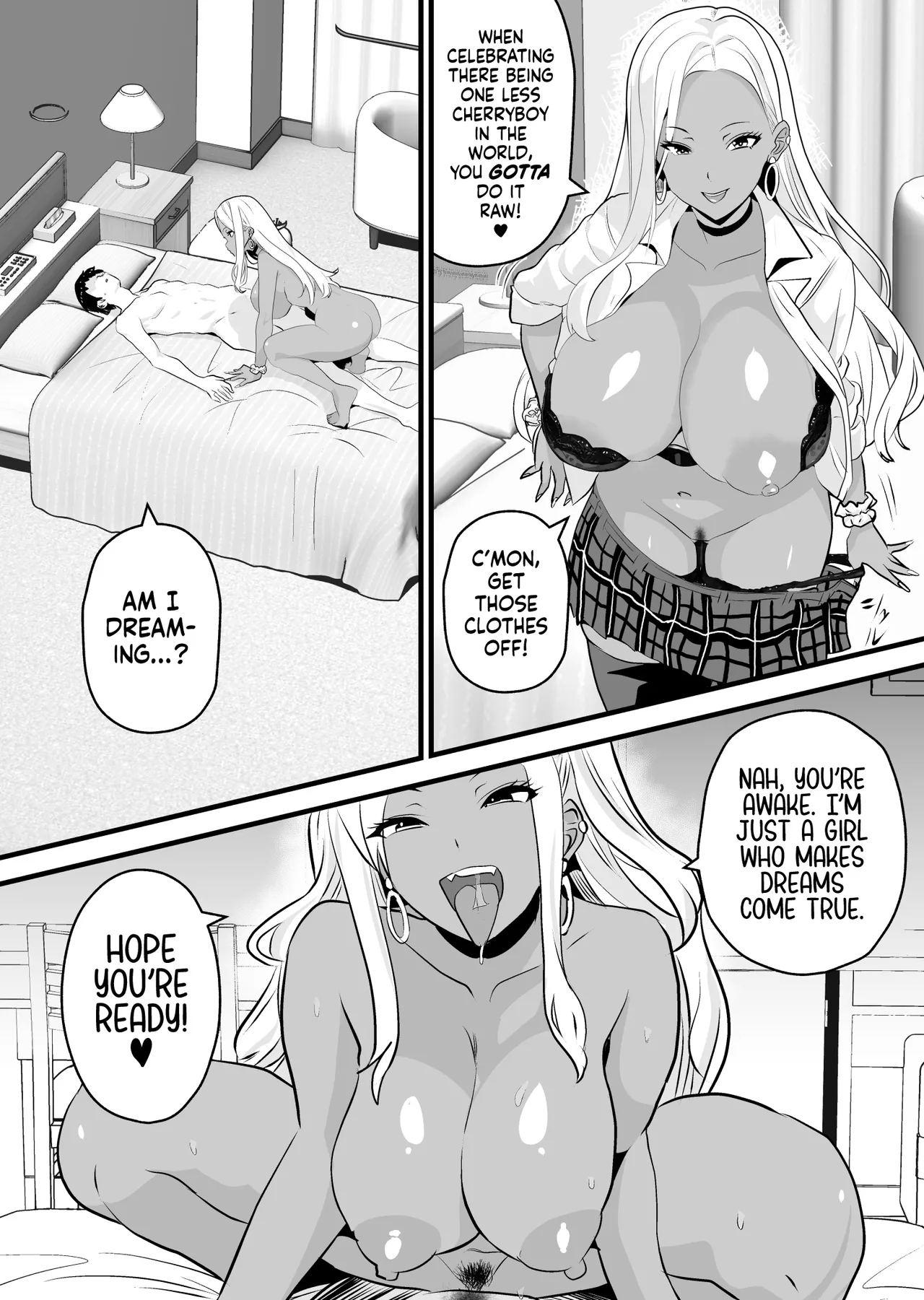 Otaku ni Yasashii Kuro Gal ga Rare Card to Koukan de Sex Sasetekureru ー NerdGyaru Will Trade Sex For Rare Cards - Page 9