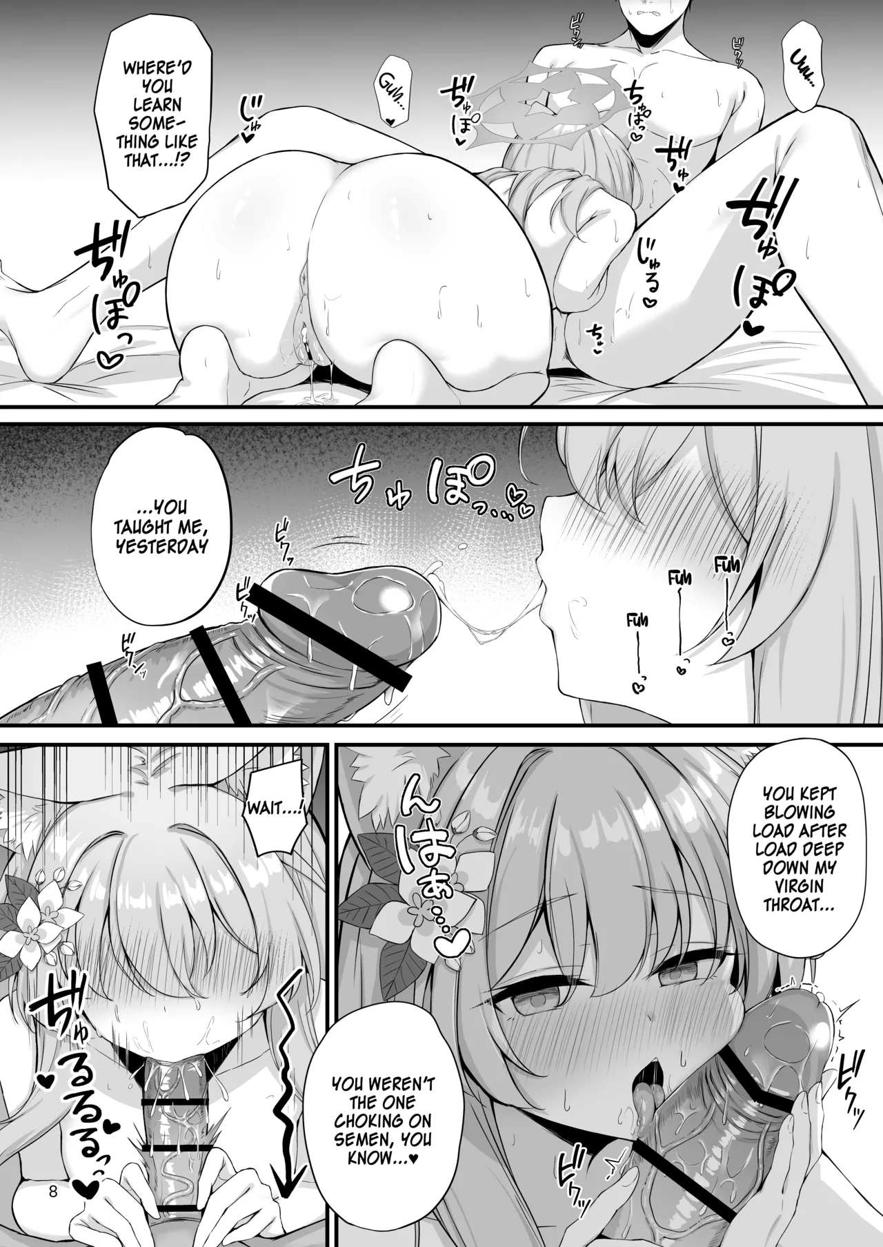 Asa Chun Mari!? | Mari Morning Delight!? - Page 9