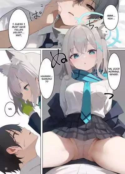 Nanka Shiroko Ni Osowareru Hon | A book about me getting attacked by Shiroko 3