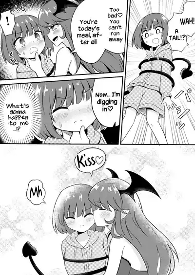 Ubu na Succubus Wakarase Yuri Ecchi | Teaching the Inexperienced Succubus a Lesson with Yuri Sex 4