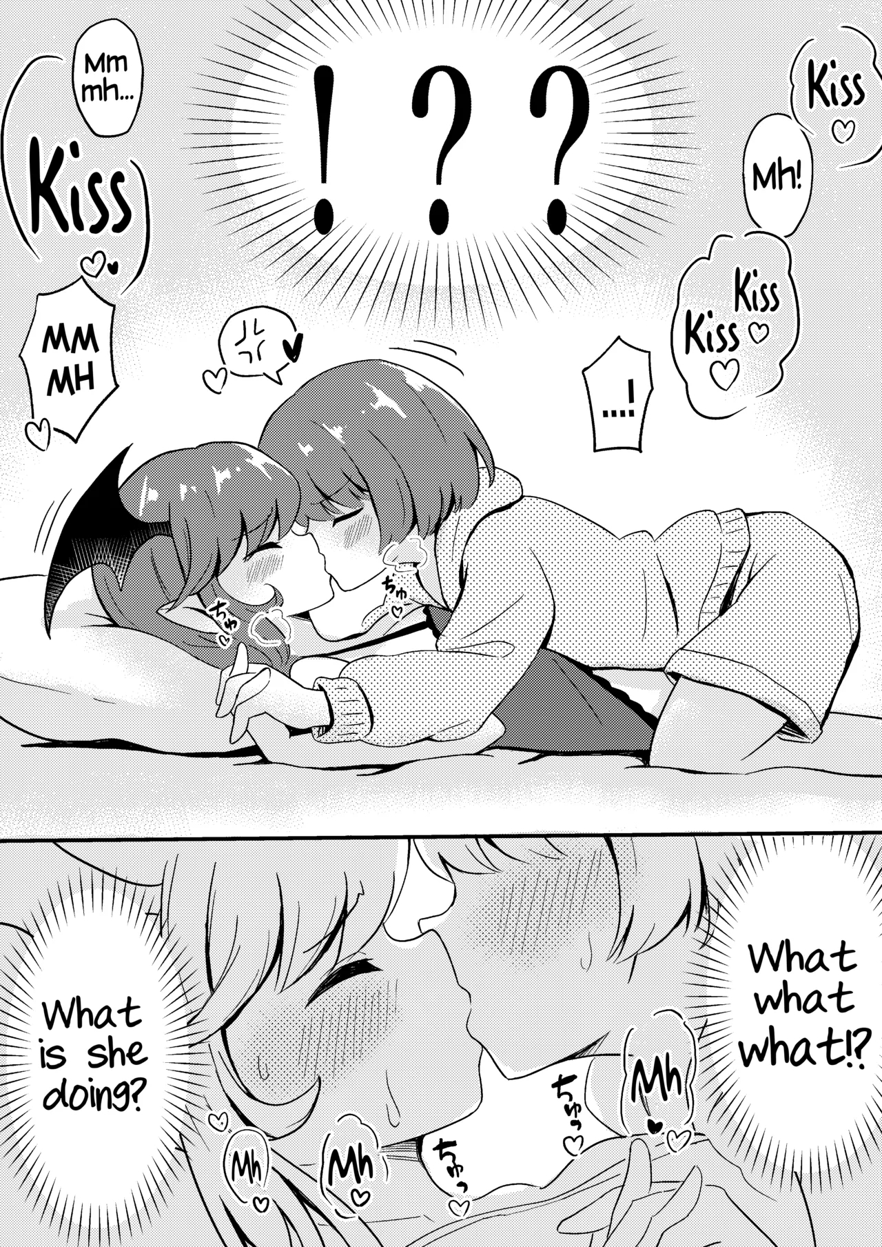 Ubu na Succubus Wakarase Yuri Ecchi | Teaching the Inexperienced Succubus a Lesson with Yuri Sex - Page 6