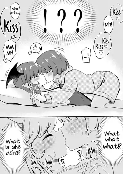 Ubu na Succubus Wakarase Yuri Ecchi | Teaching the Inexperienced Succubus a Lesson with Yuri Sex 6