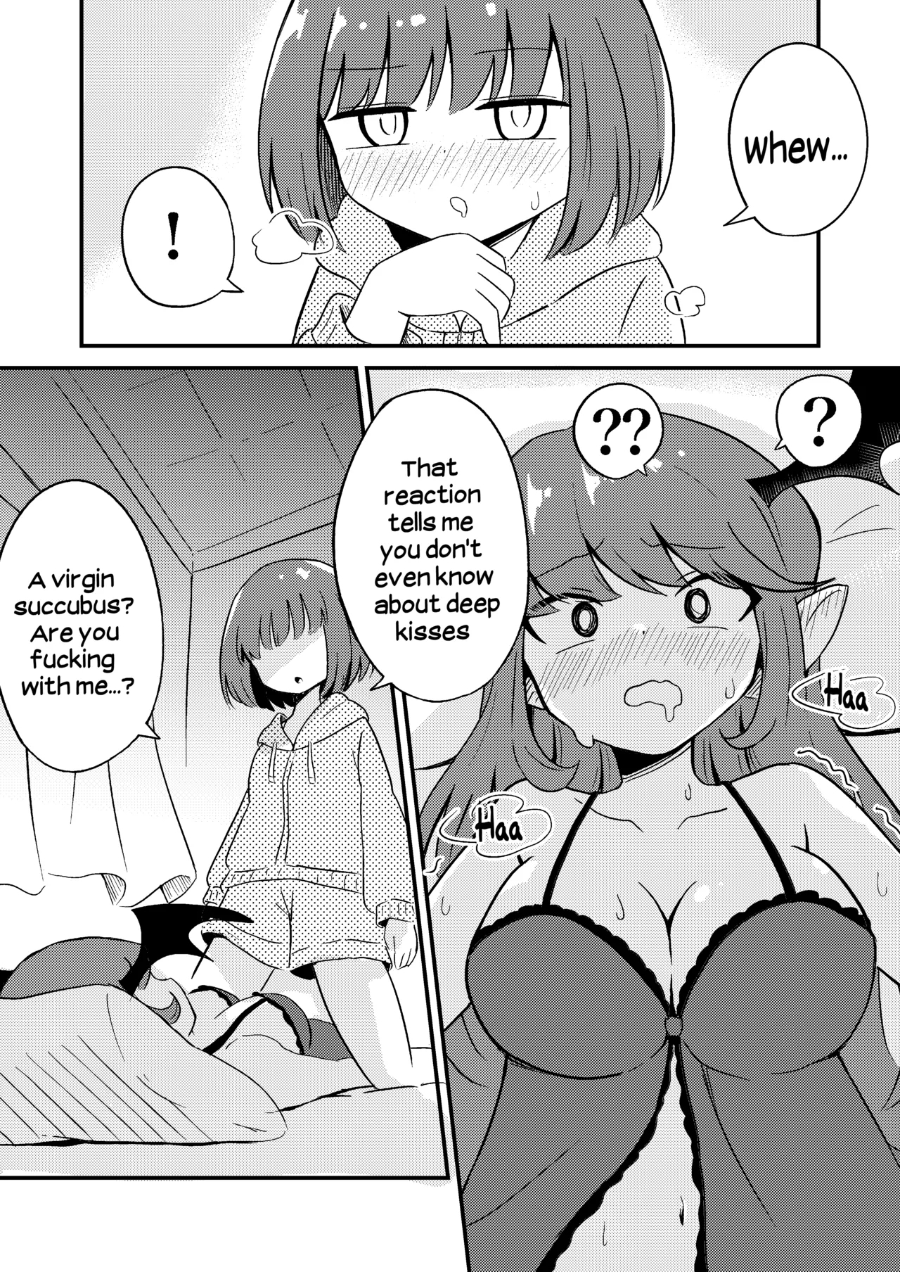 Ubu na Succubus Wakarase Yuri Ecchi | Teaching the Inexperienced Succubus a Lesson with Yuri Sex - Page 7