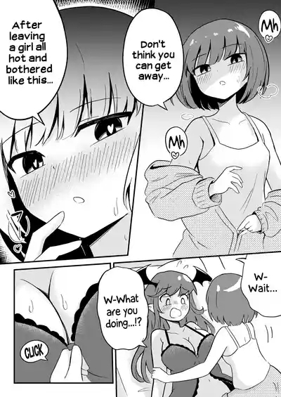 Ubu na Succubus Wakarase Yuri Ecchi | Teaching the Inexperienced Succubus a Lesson with Yuri Sex 8