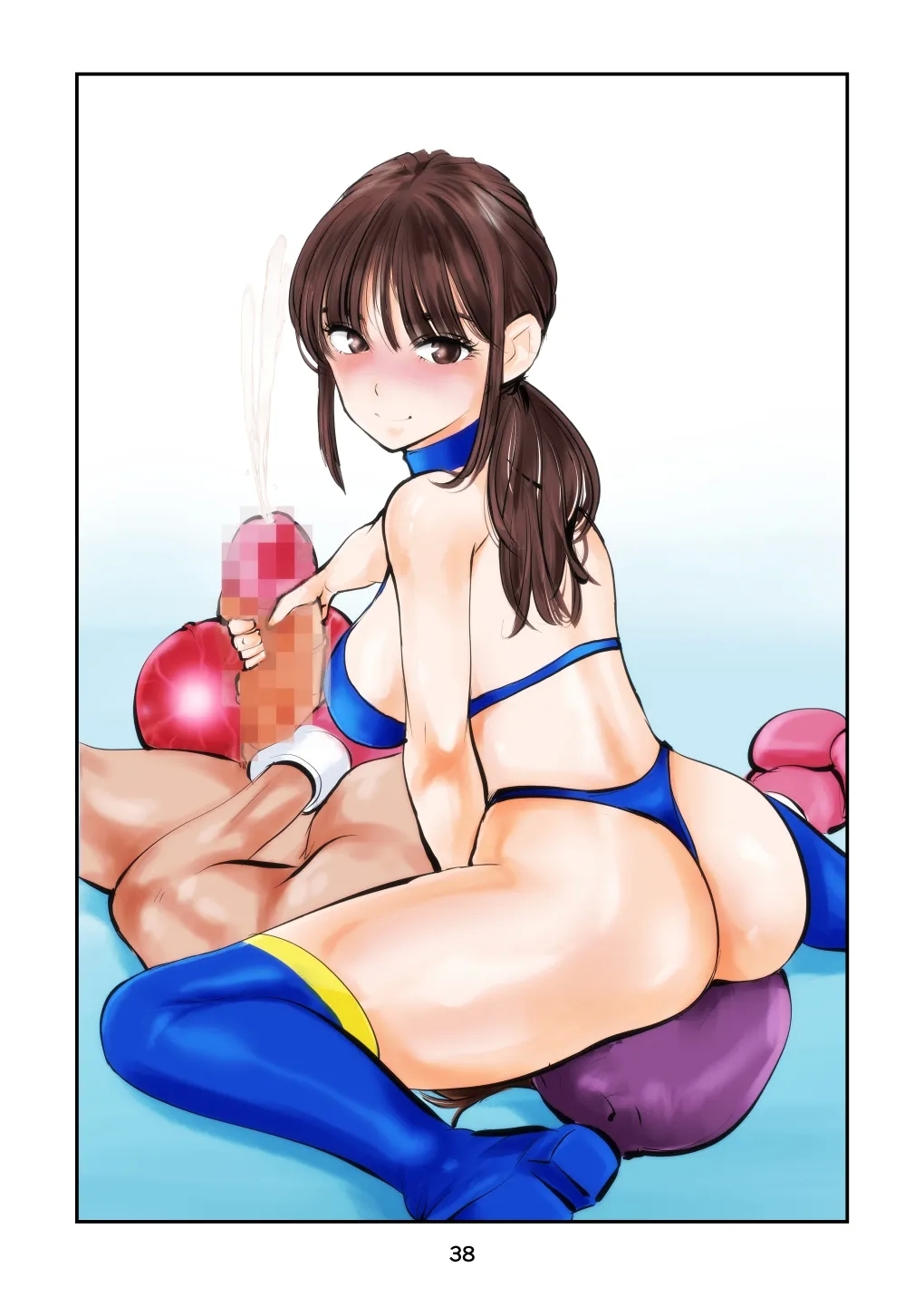 負けたら去勢!ミックスファイト～前編～ - Page 38