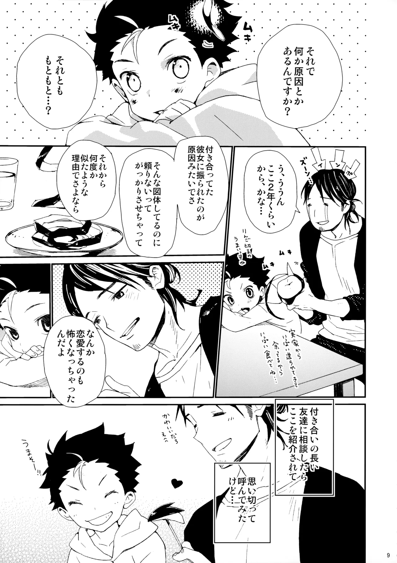 Gochuumon wa ore desuka? - Page 8
