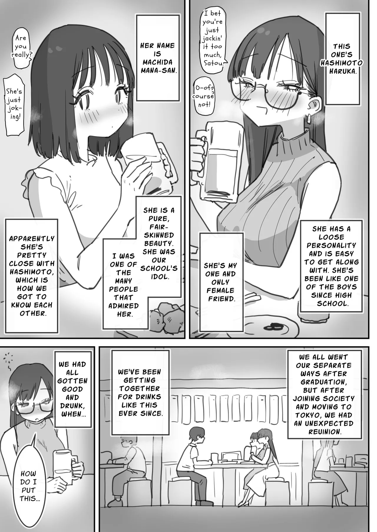 Onna Tomodachi to Sugosu Mattari Icha Love H na Kyuujitsu | My Naughty Lovey-Dovey Day Off With My Female Friends 3