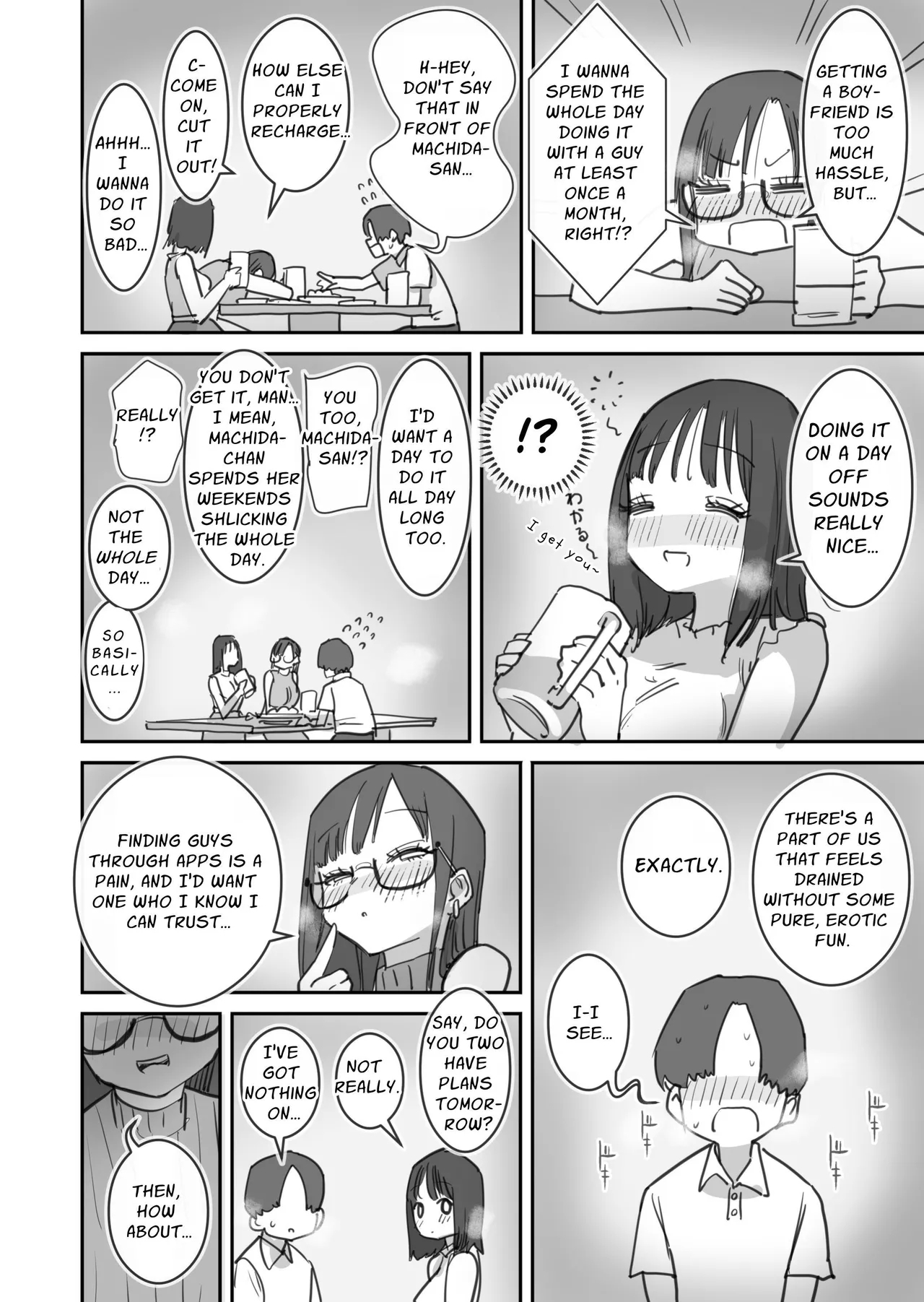 Onna Tomodachi to Sugosu Mattari Icha Love H na Kyuujitsu | My Naughty Lovey-Dovey Day Off With My Female Friends 4