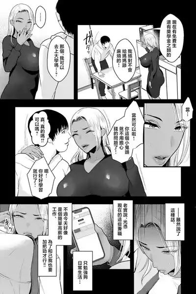 Kinpatsu Kuro Gal no Hahaoya ga, Yami Beit de Damasarete Musuko to AV Satsuei 4