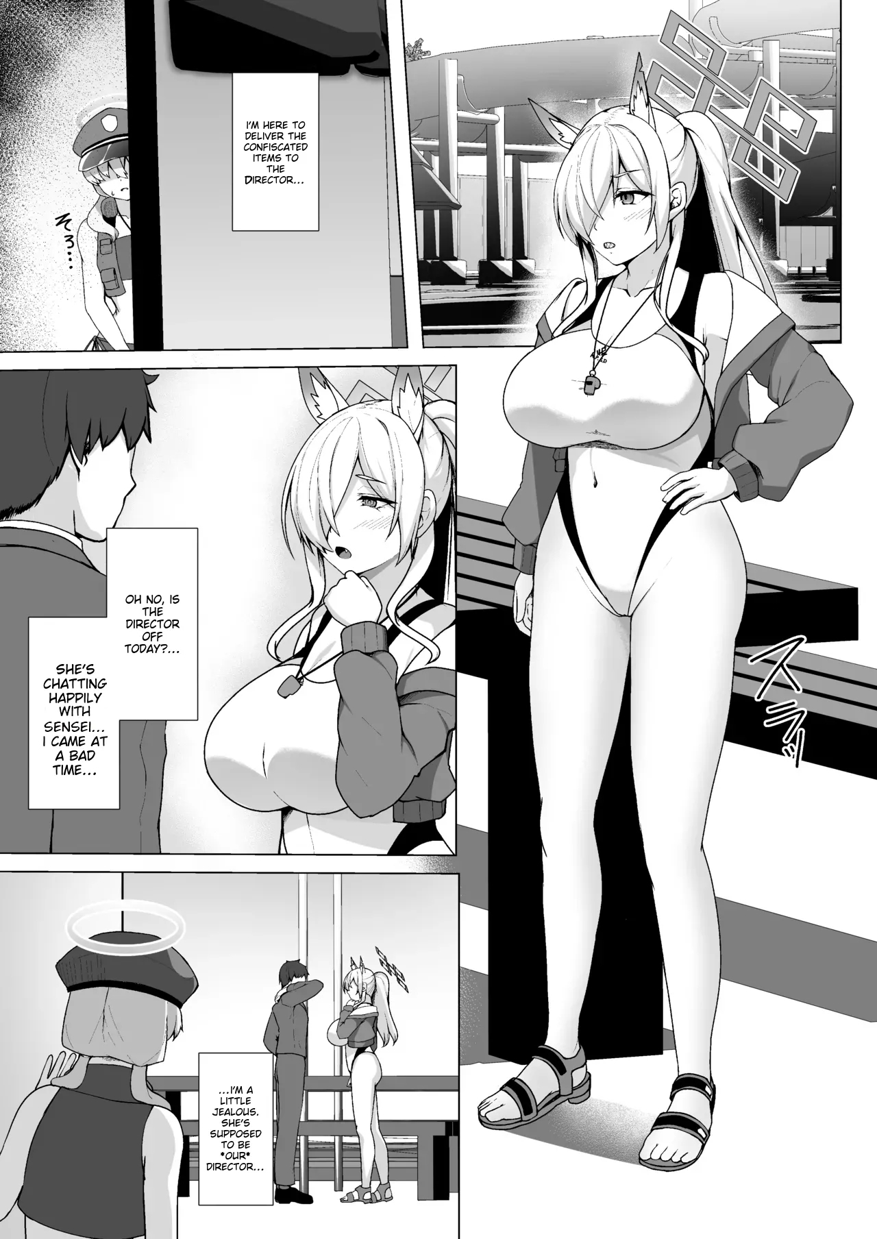Kanna Kyokuchou wa Minna no Saimin Nikubenki | Director Kanna is Everyone's Hypnotized Plaything - Page 4