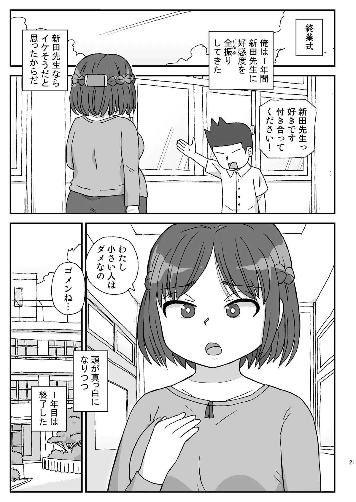Gakkou wa Onna Kyoushi o Haramaseru Basho - Page 20
