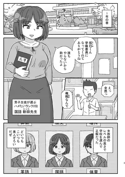 Gakkou wa Onna Kyoushi o Haramaseru Basho 2