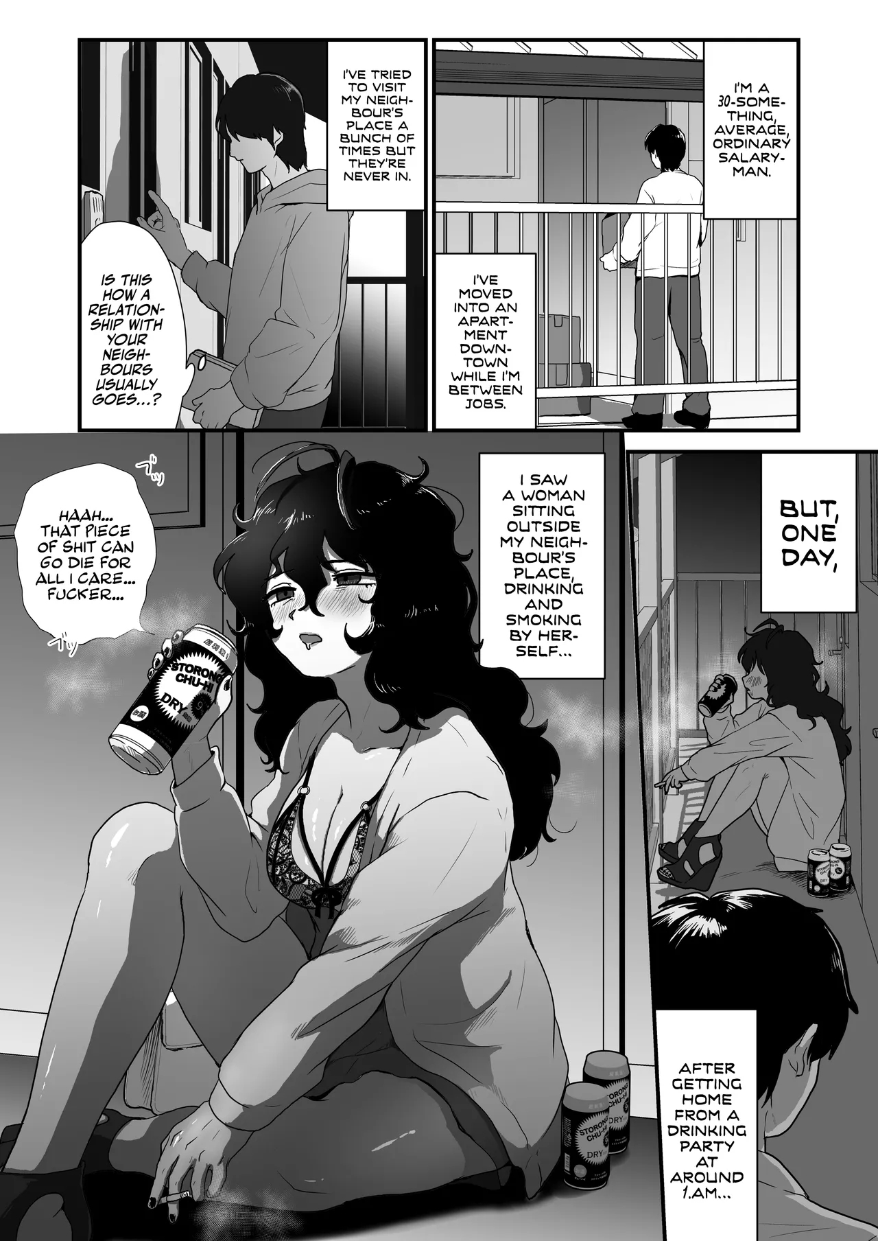 Tonari no Downersomething Gloomy Newhalf... - Page 3