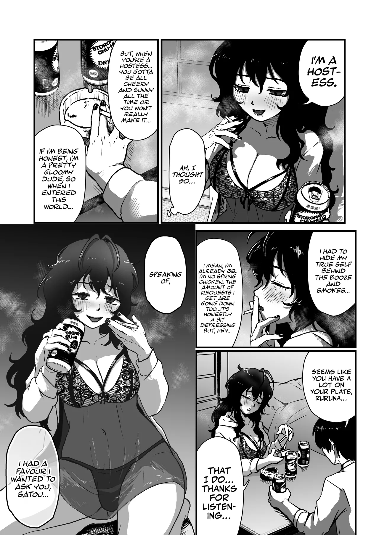 Tonari no Downersomething Gloomy Newhalf... - Page 8