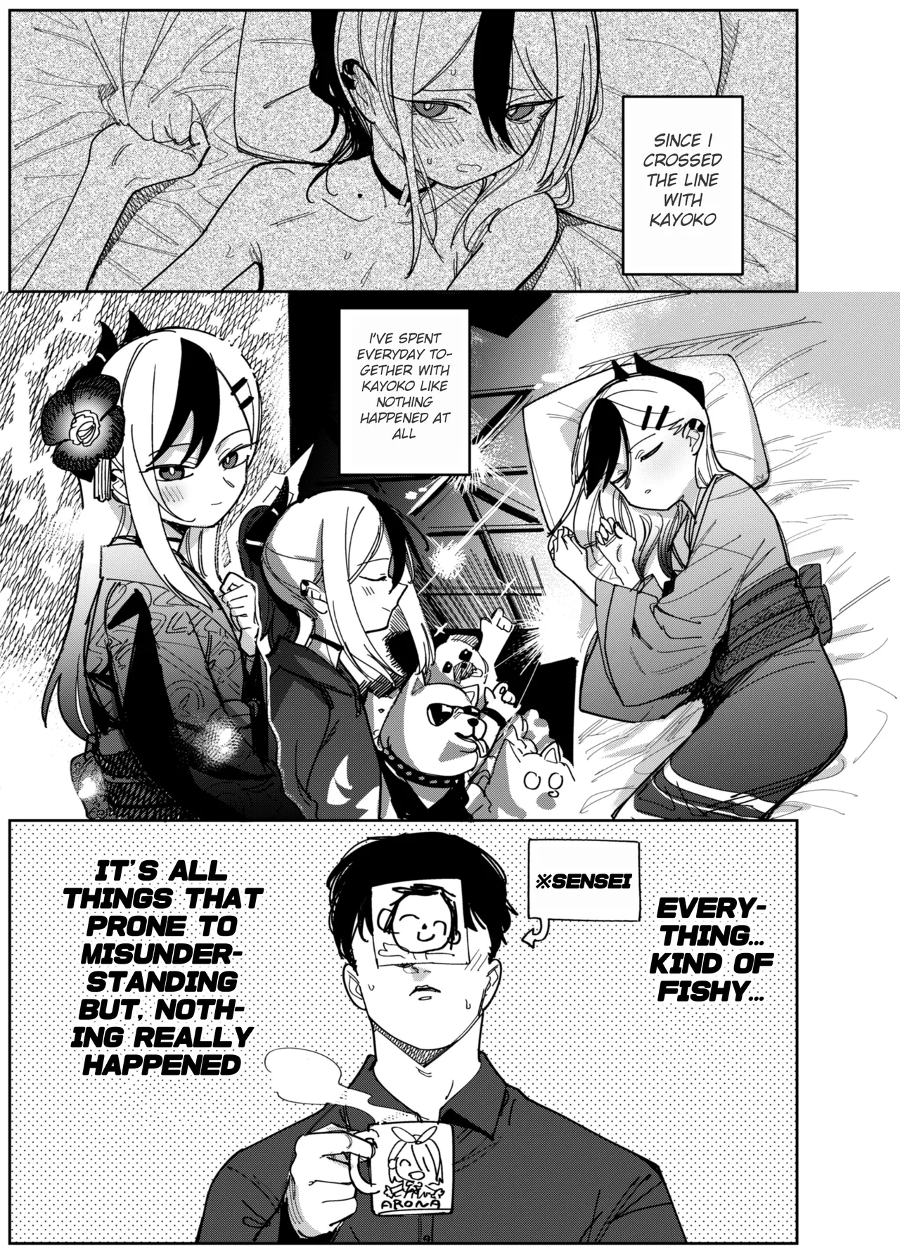 Onikata Kayoko wa Konna Koto Shinai. Part. 2 - Onikata Kayoko won't do this type of stuff. - Page 3