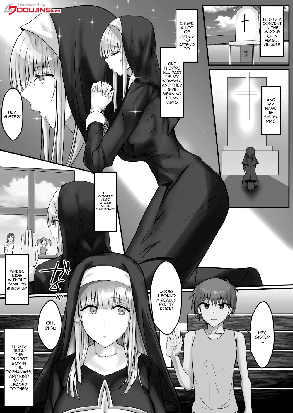 Kinpatsu Seiso Sister, Ochiru | The Blonde Pure Sister Falls - Page 2