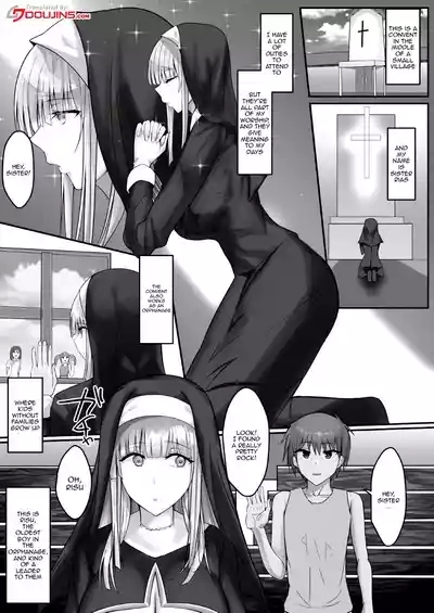 Kinpatsu Seiso Sister, Ochiru | The Blonde Pure Sister Falls 2