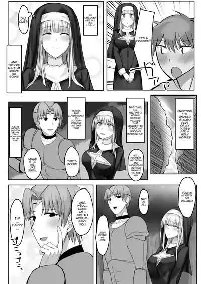 Kinpatsu Seiso Sister, Ochiru | The Blonde Pure Sister Falls 4
