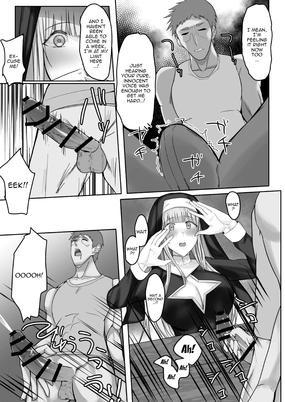 Kinpatsu Seiso Sister, Ochiru | The Blonde Pure Sister Falls - Page 7
