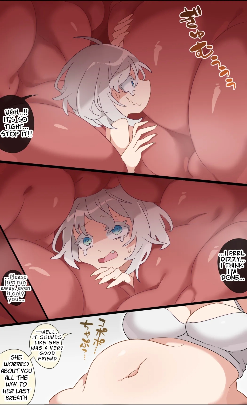 Wolf Girl Samesize Vore 4