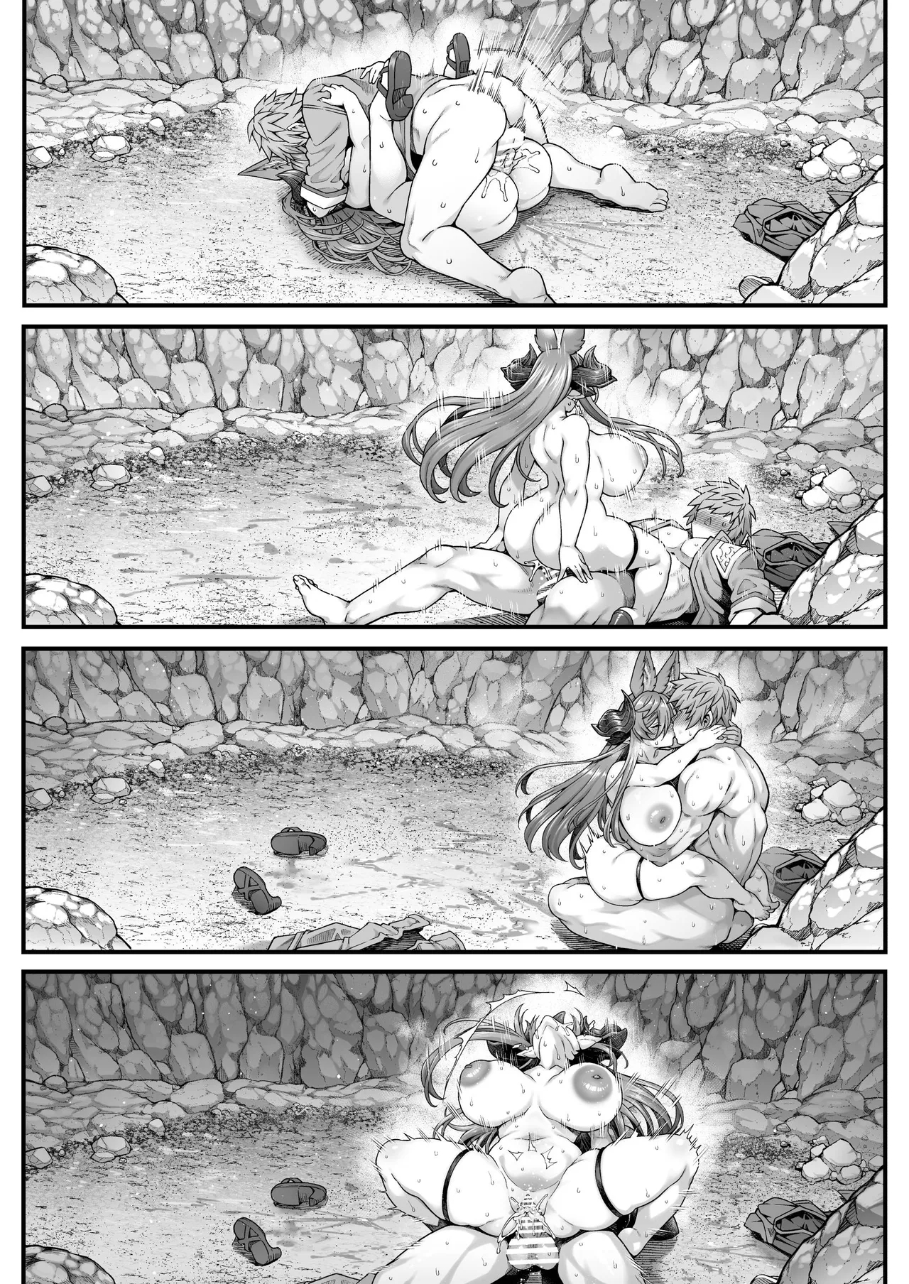 水着ガレヲン漫画後半5〜 8