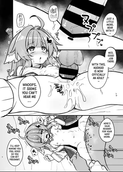 Fofo o Saimin Shite Hanshoku no Unmei o Ayumitai | Hypnotizing Huohuo to Breed for Life 5