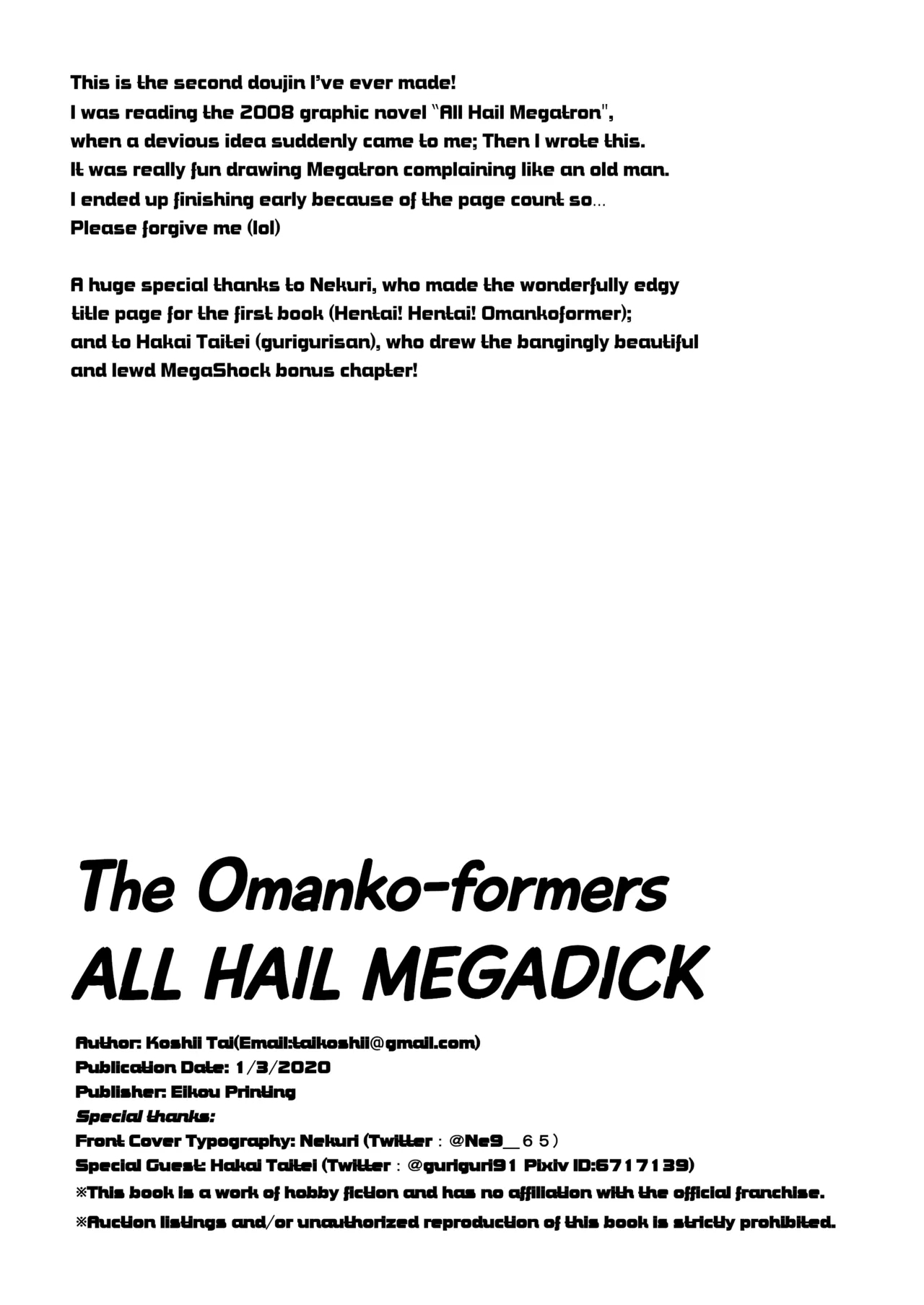 Omankoformers: All Hail Megadick - Page 19