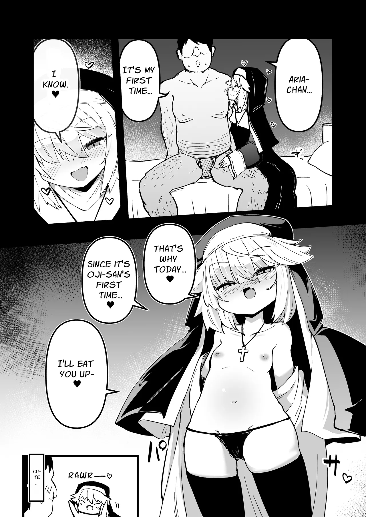 Zangeshitsu no Chiisana Ero Sister 3 | The Small Nun in the Confessional 3 5