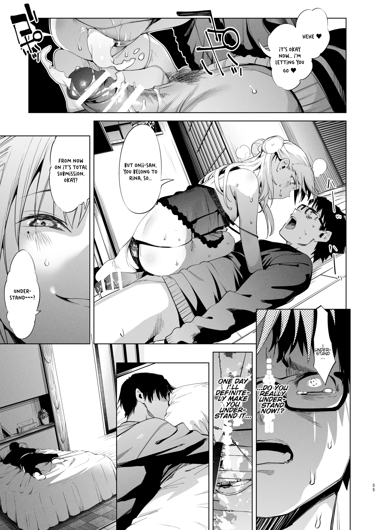 Mesugaki Rina-chan VOL. 2 - Page 55