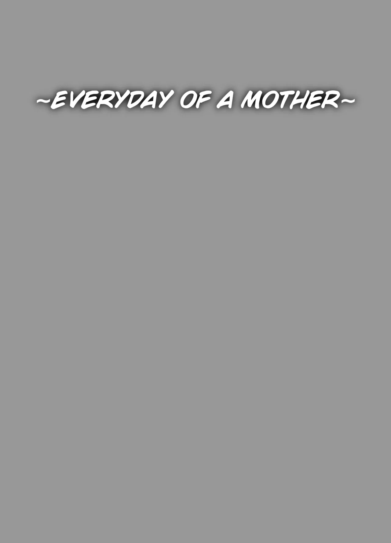 Haha Naru Nichijou | Everyday of a Mother - Page 3