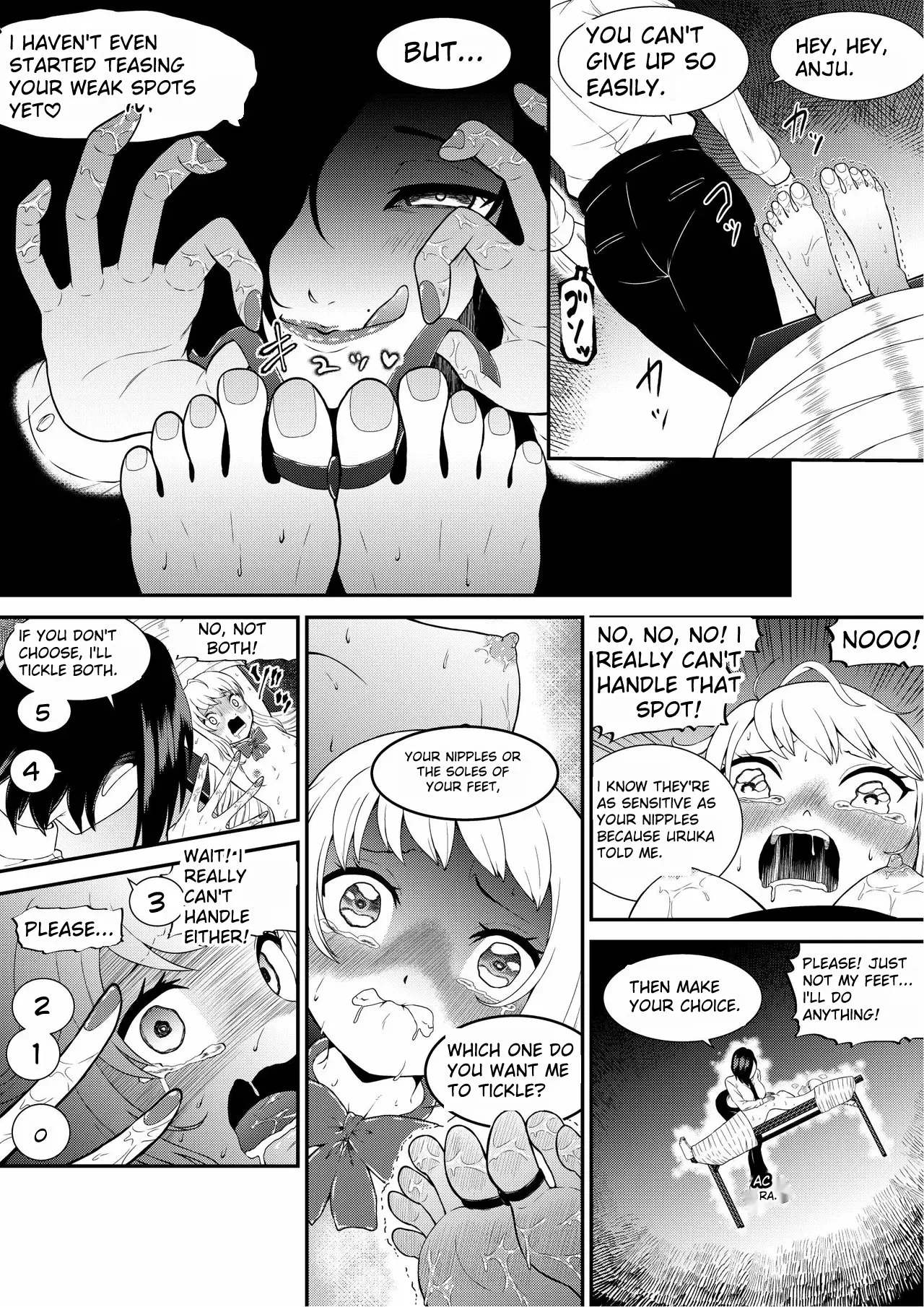 Tickling Guidance for Sassy Gal Anju 22