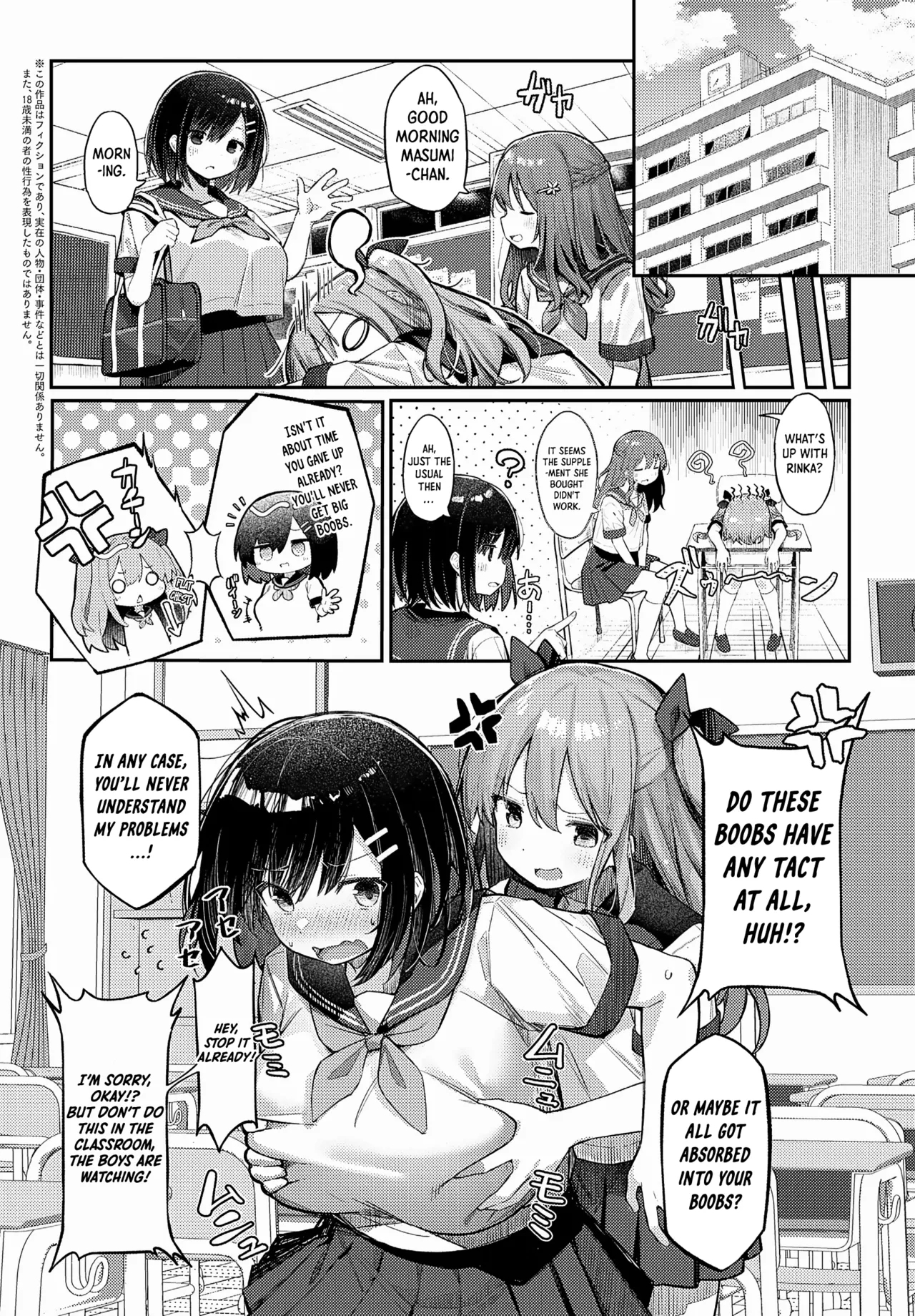 Manaita ni Noserarete | Flat Chest Struggles - Page 2