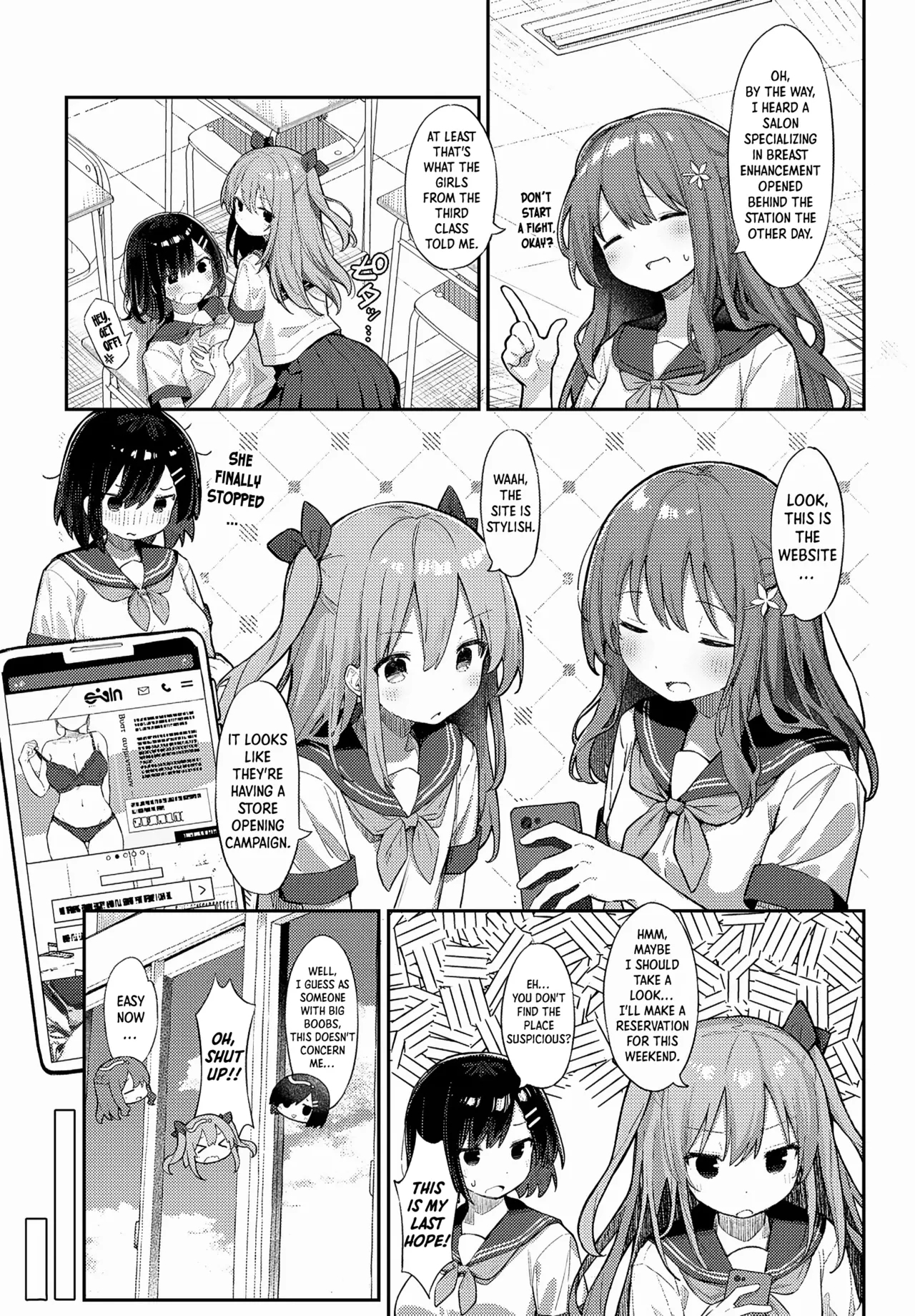 Manaita ni Noserarete | Flat Chest Struggles - Page 3