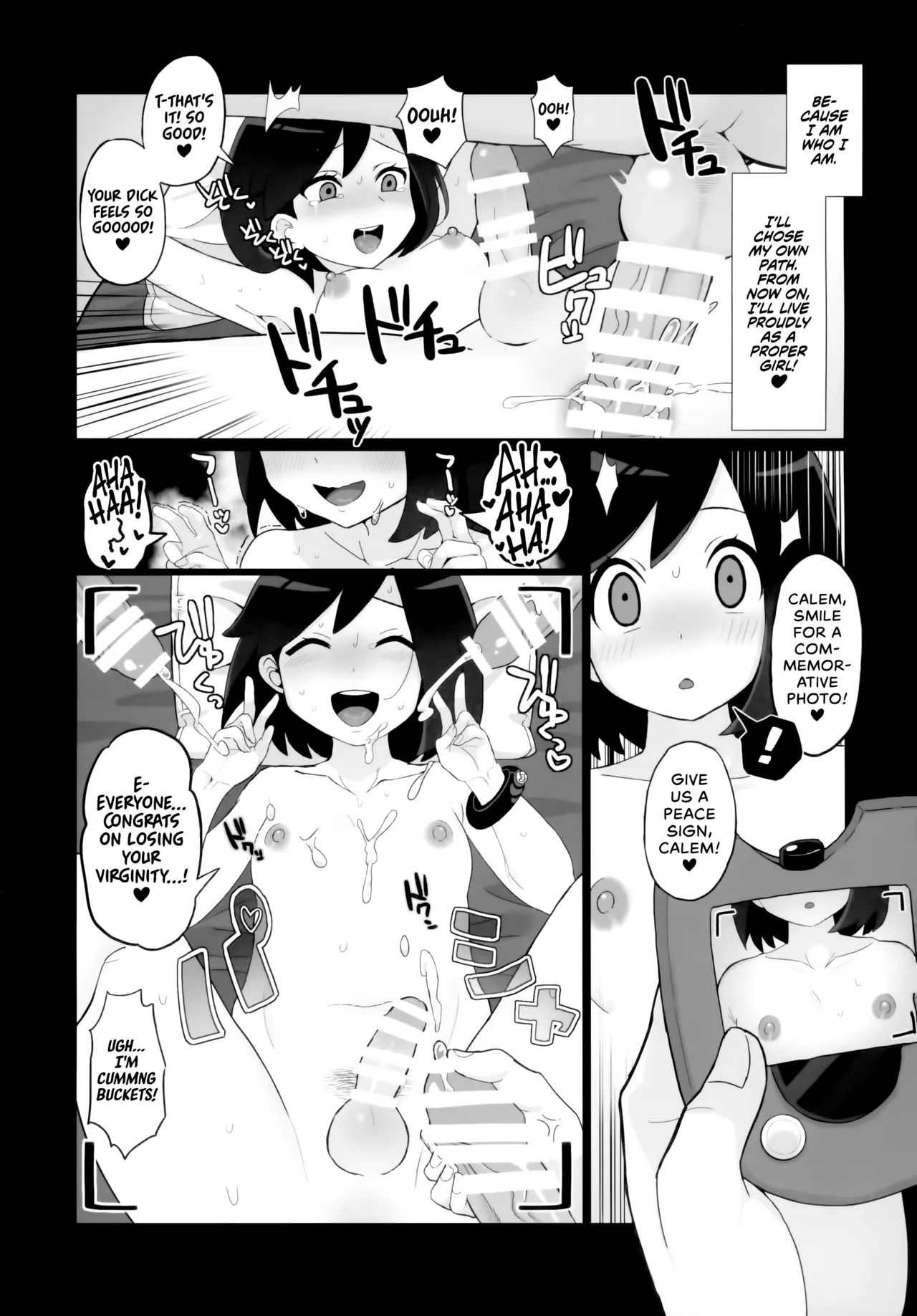 Kalos no Shounen Kairaku Mesu Ochi X | A Kalosian Boy's X-Static Descent into Feminity - Page 22