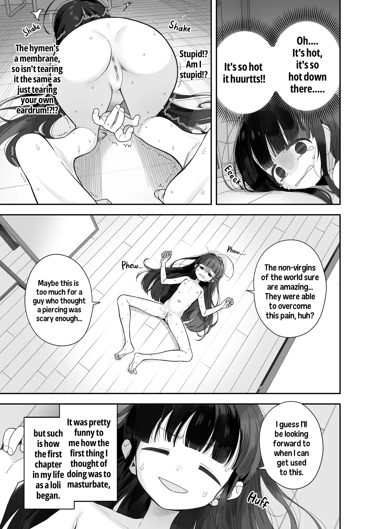 TS Loli Oji-san no Bouken Onanie Hen | Adventures of a Guy who Turned Into a Loli! Masturbation Arc - Page 14