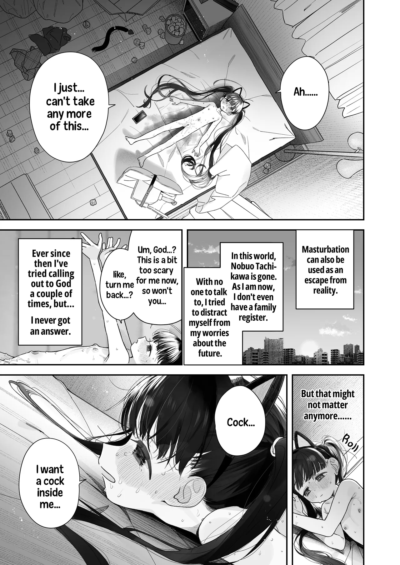 TS Loli Oji-san no Bouken Onanie Hen | Adventures of a Guy who Turned Into a Loli! Masturbation Arc - Page 50