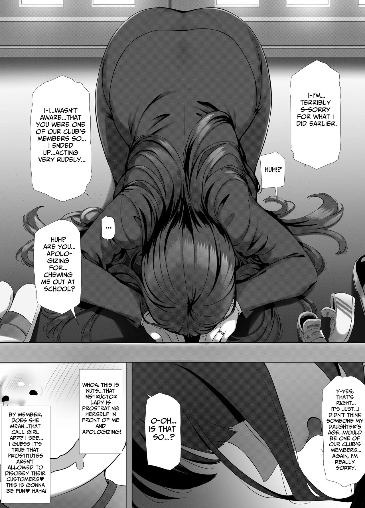 Tomo Mama DeliHeal Appli de Okkanai Kyouiku Mama mo H na Nikubenki ni Shichao | Let's Use the MILF Call Girl App......to Turn This Scary Instructor into a Dirty Slut! - Page 18