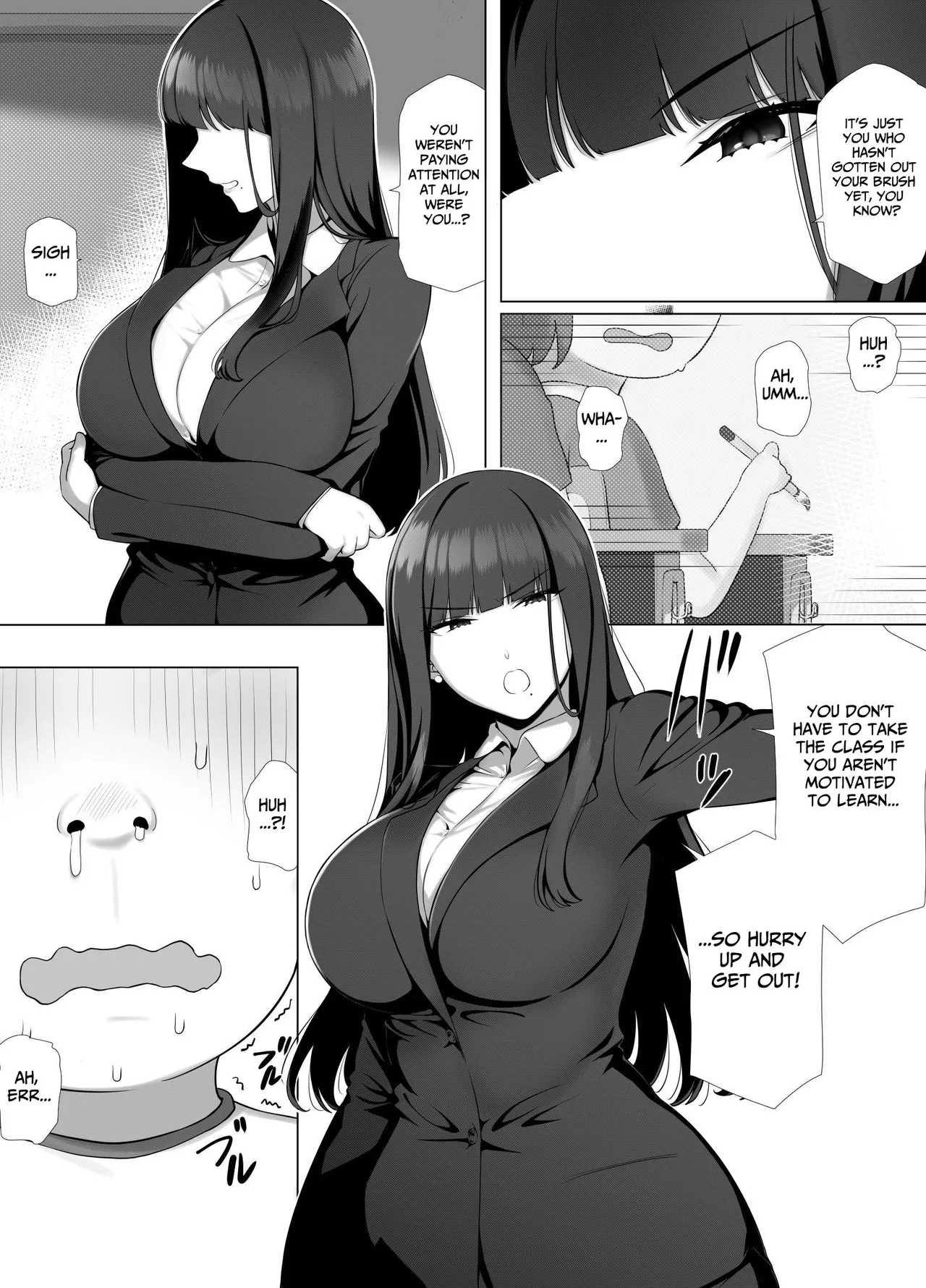 Tomo Mama DeliHeal Appli de Okkanai Kyouiku Mama mo H na Nikubenki ni Shichao | Let's Use the MILF Call Girl App......to Turn This Scary Instructor into a Dirty Slut! - Page 9
