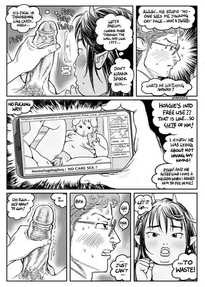 Angel and Hoagie in: FUCK ME, I DON'T CARE! 4