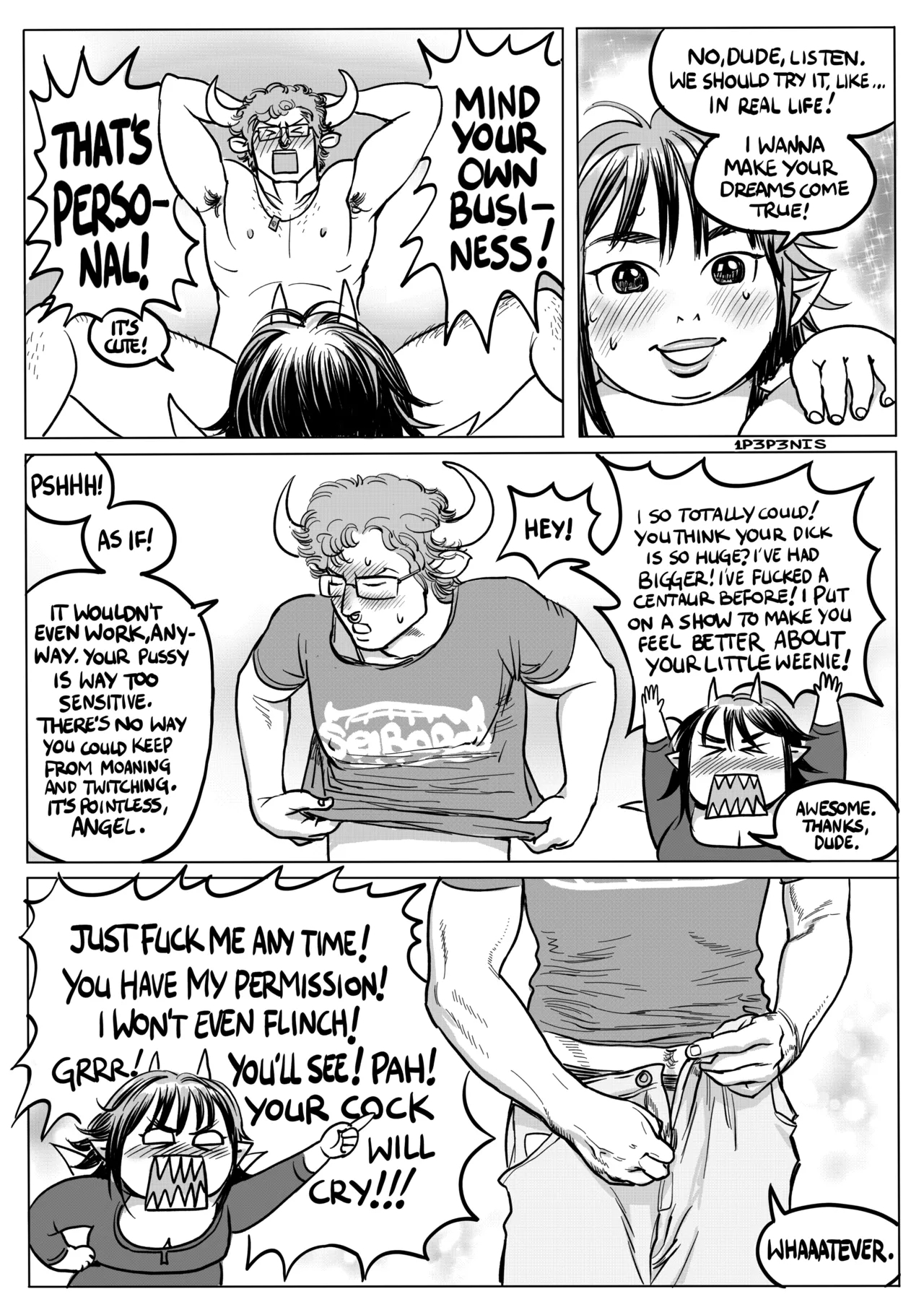 Angel and Hoagie in: FUCK ME, I DON'T CARE! - Page 7