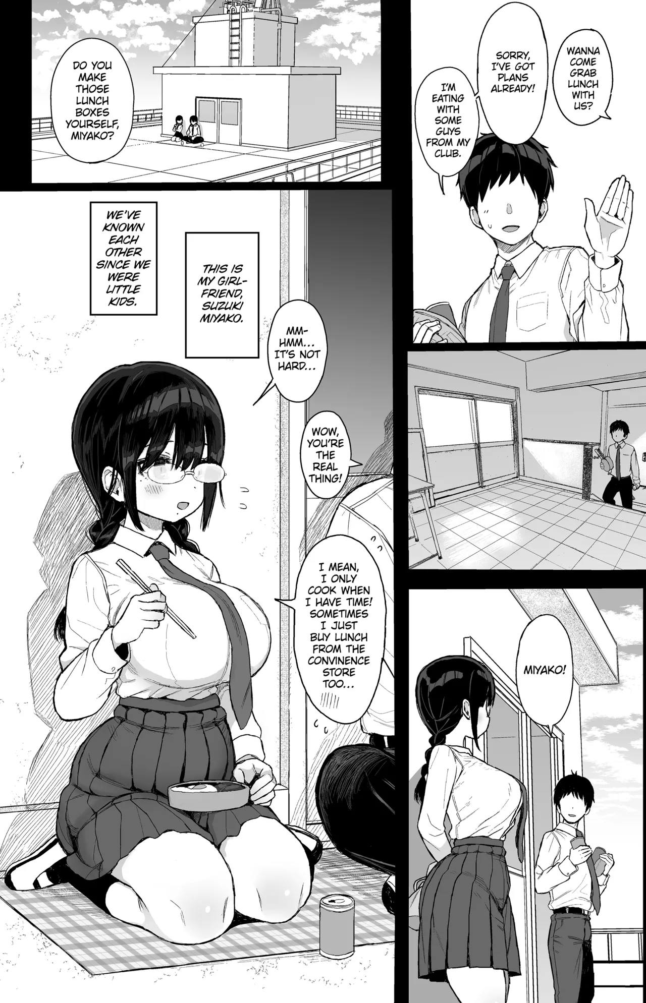 Hikaeme Kanojo wa Kobamenai | The Mild-Mannered Girlfriend Who Can't Resist + Omake - Page 4