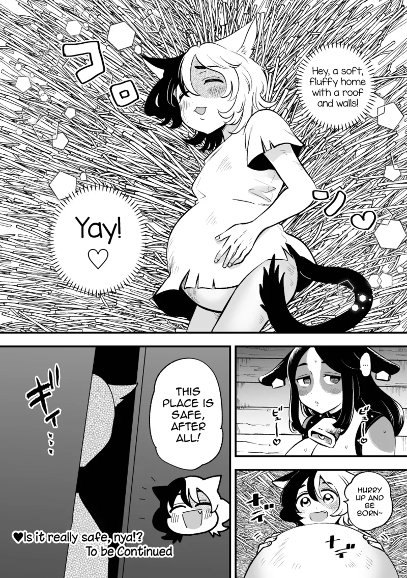 Nora Futanari Kemomimi no Ninshin - Page 10