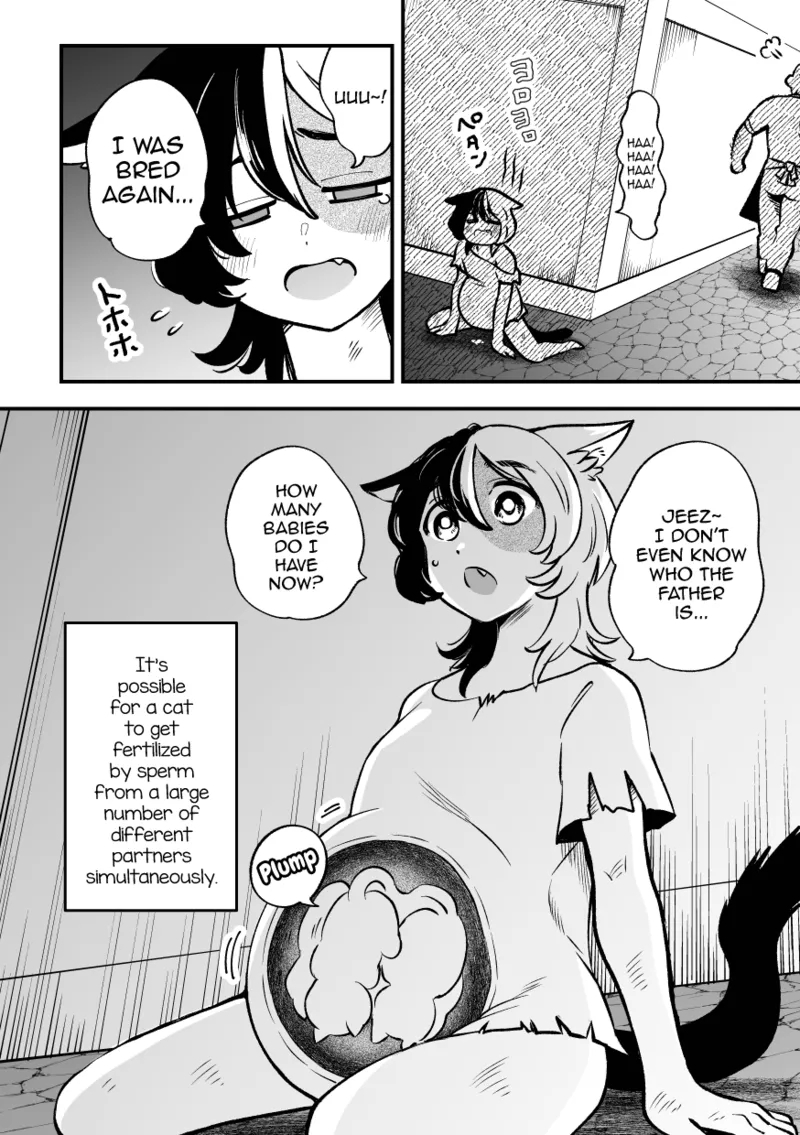 Nora Futanari Kemomimi no Ninshin - Page 2
