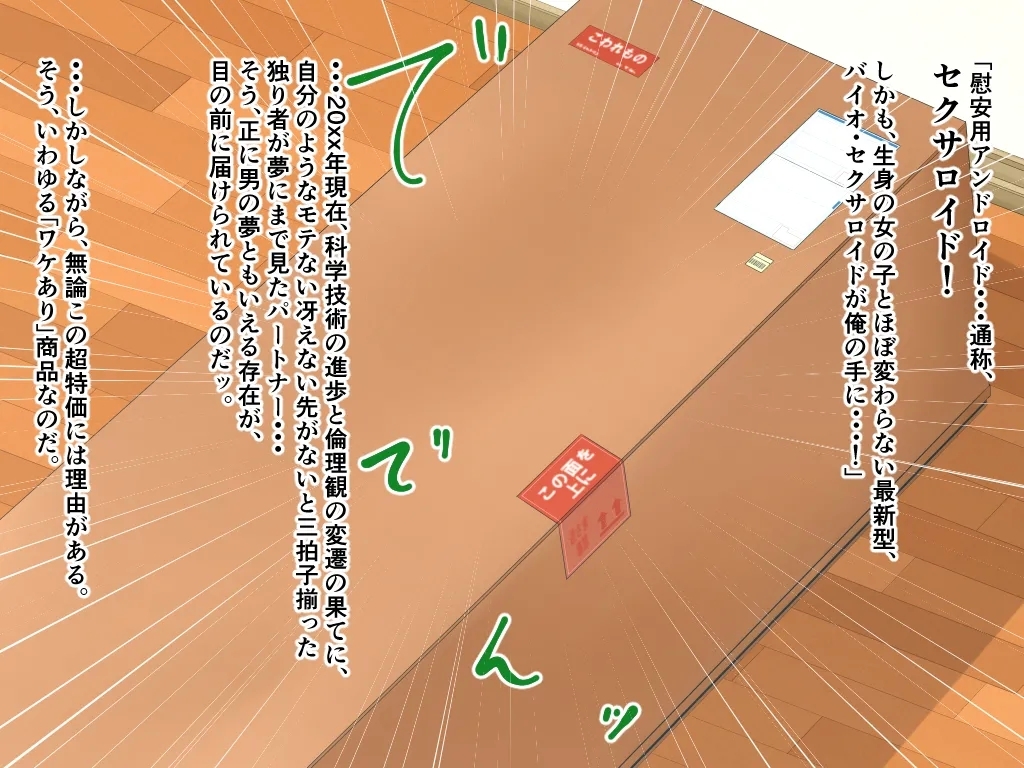 「ワケあり」格安セクサロイドを衝動買いしたら、 超乳○リ少女が届いた。 - Page 3