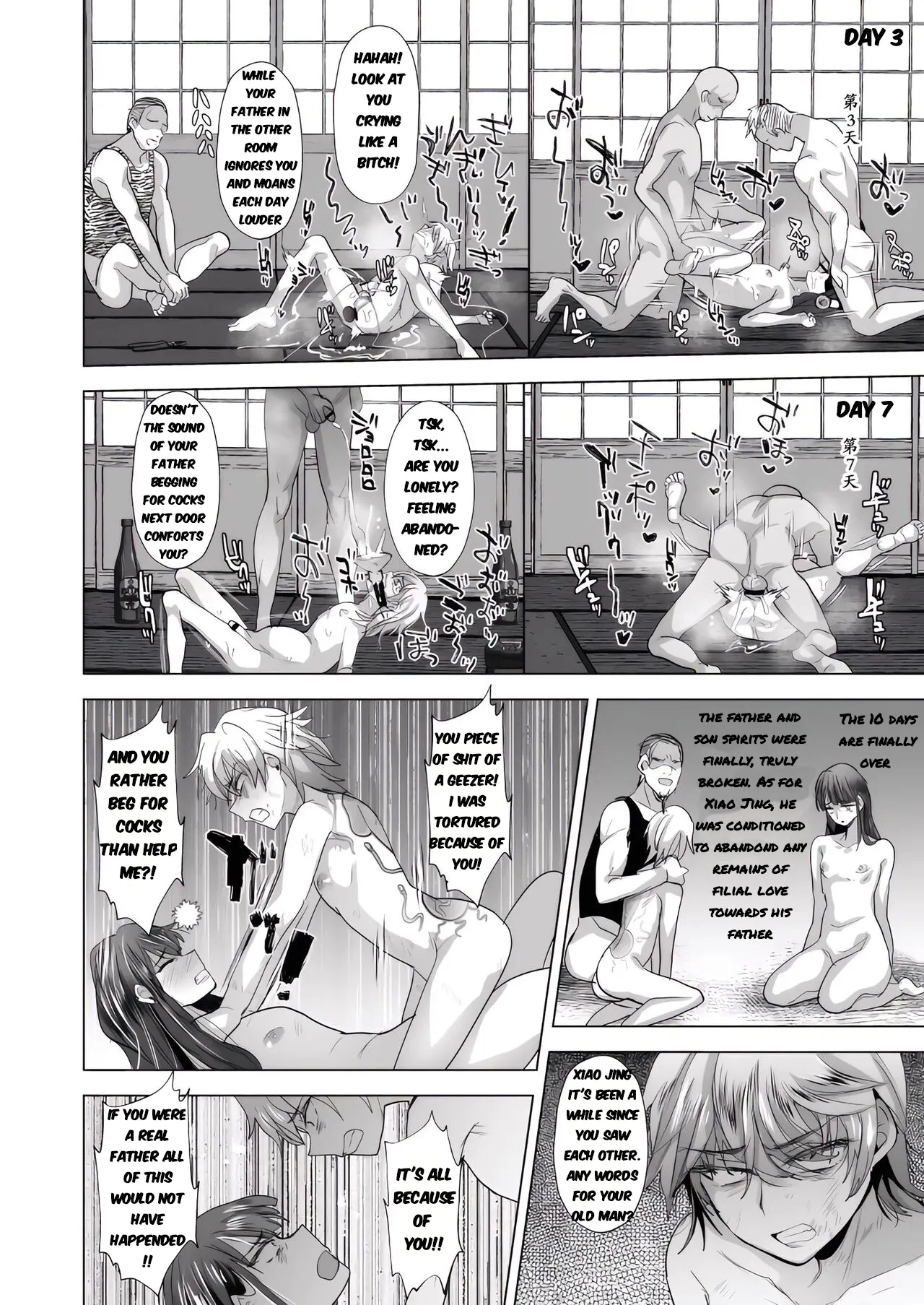 Father and son utter domination and humiliation. A record of subservience - Page 17